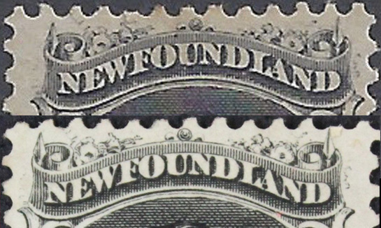 Prince Albert - 10 cents 1865 - Timbre canadien - Scott #27a - Papier mince jaunâtre