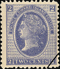 Reine Victoria 1872 - Timbre du Canada