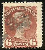 Reine Victoria 1891 - Timbre du Canada