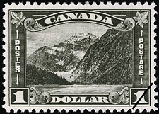Mont Edith-Cavell 1930 - Timbre du Canada