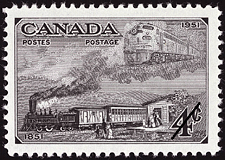 24 septembre 1951 1951 - Timbre du Canada