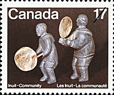 Danseurs au tambour 1979 - Timbre du Canada