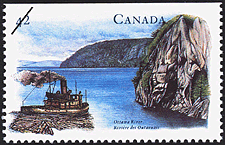 Rivière des Outaouais 1992 - Timbre du Canada