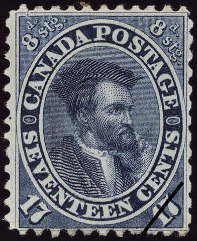 canada jacques cartier stamp