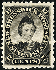 Prince of Wales 1860 - Canadian stamp