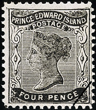 Queen Victoria 1864 - Canadian stamp