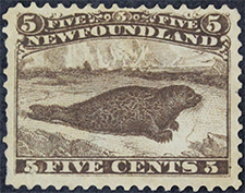 Harp Seal 1865 - Canadian stamp