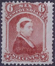 Timbre de 1870 - Reine Victoria - Timbre du Canada