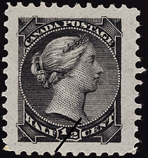 1882 - Queen Victoria  - Canadian stamp - Stamps of Canada