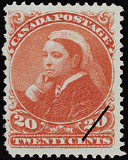 Queen Victoria  1893 - Canadian stamp