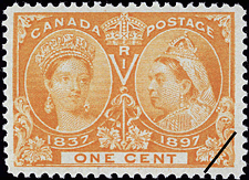 Timbre de 1897 - Reine Victoria - Timbre du Canada