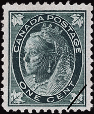 1897 - Reine Victoria  - Canadian stamp - Stamps of Canada