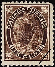 Queen Victoria 1897 - Canadian stamp