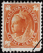 1897 - Queen Victoria - Canadian stamp - Stamps of Canada