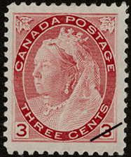 Queen Victoria 1898 - Canadian stamp