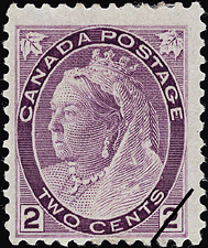1898 - Reine Victoria  - Canadian stamp - Stamps of Canada