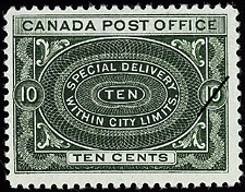 Special Delivery 1898 - Canadian stamp