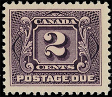 1906 - Postage Due - Canadian stamp - Stamps of Canada