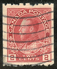 1913 - Roi Georges V - Canadian stamp - Stamps of Canada
