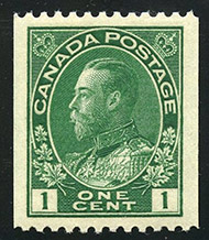1915 - Roi Georges V - Canadian stamp - Stamps of Canada