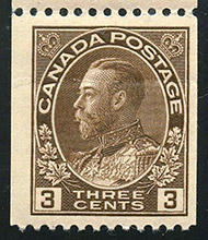 Timbre de 1921 - Roi Georges V - Timbre du Canada