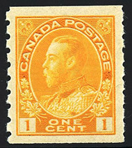 King Georges V 1923 - Canadian stamp