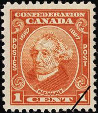 1927 - Macdonald - Canadian stamp - Stamps of Canada