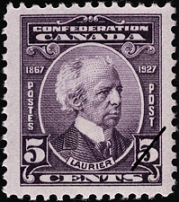 Laurier  1927 - Canadian stamp