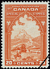 Special Expres 1927 - Canadian stamp