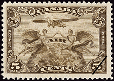 1928 - Air  - Canadian stamp - Stamps of Canada