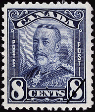 1928 - King George V - Canadian stamp - Stamps of Canada