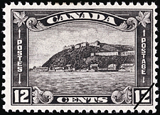1930 - Québec Citadel - Canadian stamp - Stamps of Canada