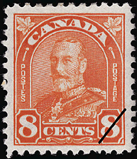 King George V 1930 - Canadian stamp