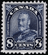 Timbre de 1930 - Roi Georges V  - Timbre du Canada