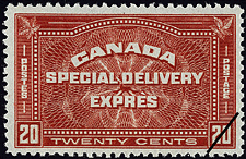 Timbre de 1930 - Livraison spéciale - Timbre du Canada