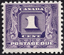 Postage Due 1930 - Canadian stamp