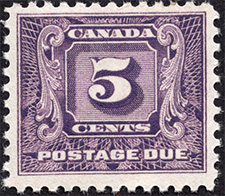 1930 - Postage Due - Canadian stamp - Stamps of Canada