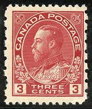 King Georges V 1931 - Canadian stamp