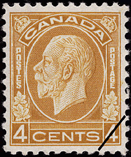 King George V 1932 - Canadian stamp