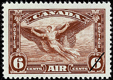 1935 - Air - Canadian stamp - Stamps of Canada