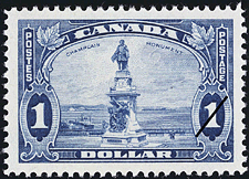 Timbre de 1935 - Monument Champlain  - Timbre du Canada
