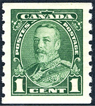 1935 - Roi Georges V - Canadian stamp - Stamps of Canada