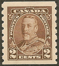 1935 - King George V - Canadian stamp - Stamps of Canada