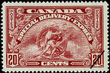 Timbre de 1935 - Livraison spéciale - Timbre du Canada