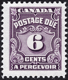 Postage Due 1935 - Canadian stamp
