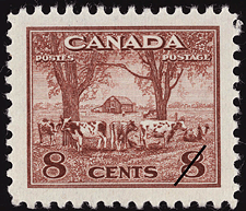 Farm Scene 1942 - Canadian stamp