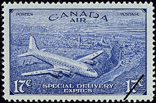 1946 - Air - Var. 2 - Canadian stamp - Stamps of Canada
