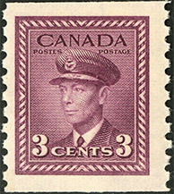 King George VI 1948 - Canadian stamp