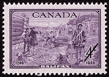 1949 - Halifax - Canadian stamp - Stamps of Canada