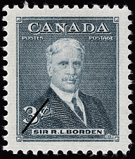 Timbre de 1951 - Sir R.L. Borden - Timbre du Canada